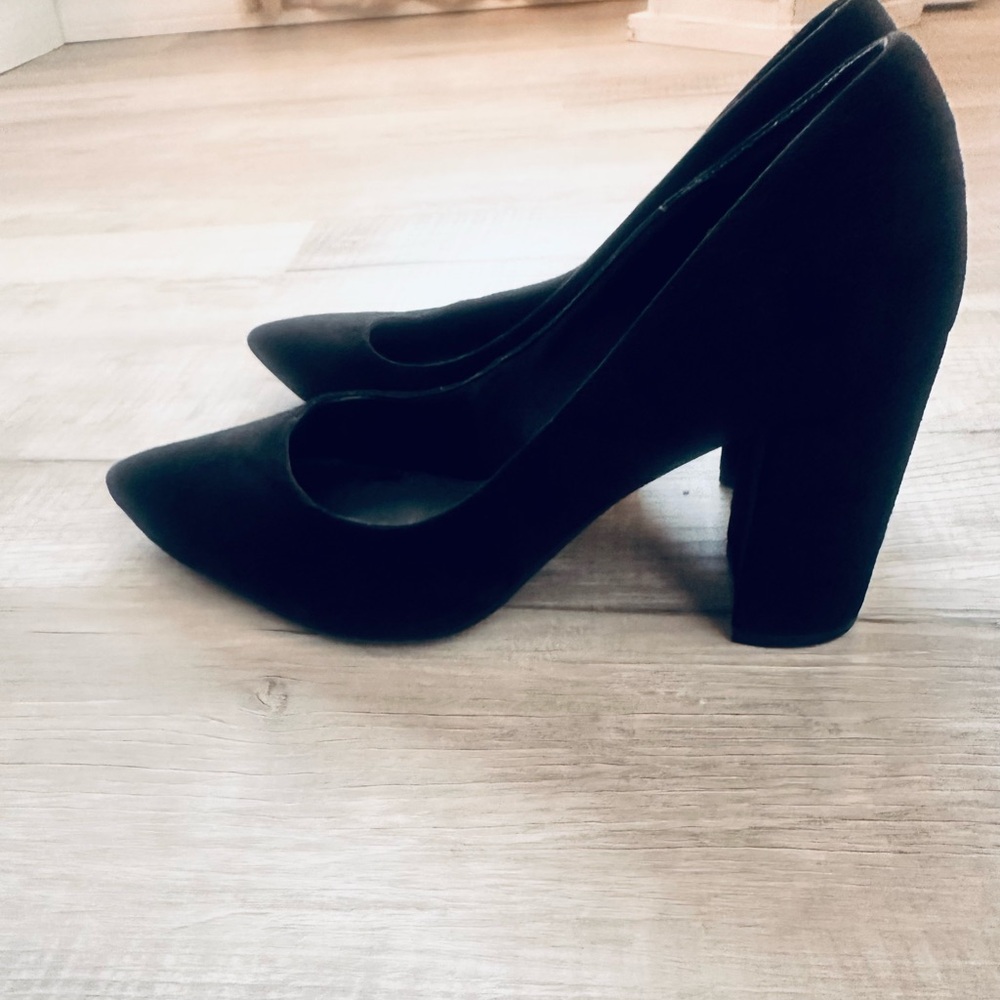 Marc Fisher Black Block Heel